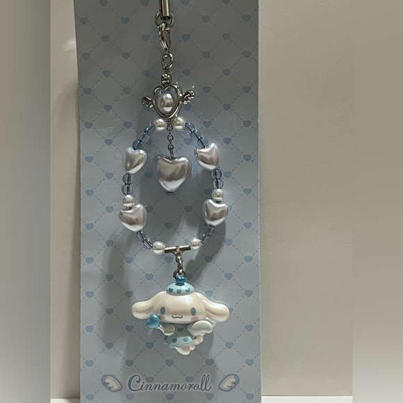 Cinnamoroll Dreaming Angel Beaded Phone Charm - Picture 2 of 9
